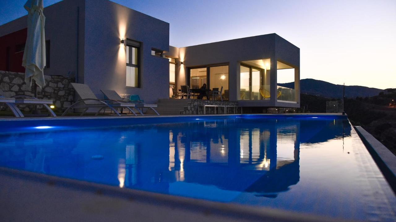 Sea View Villas アギア・ペラギア エクステリア 写真