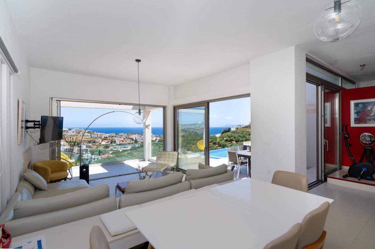 Sea View Villas アギア・ペラギア エクステリア 写真