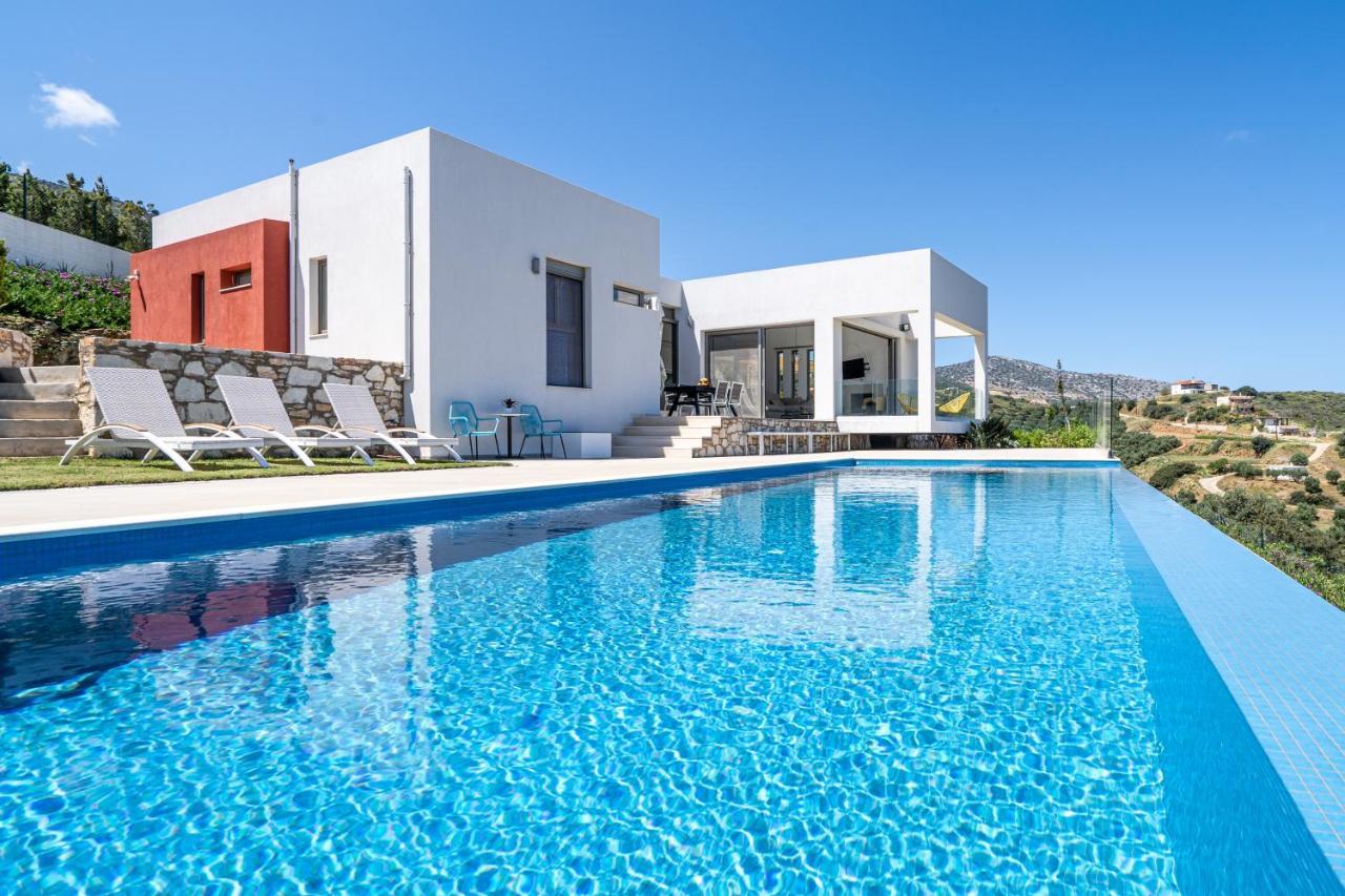 Sea View Villas アギア・ペラギア エクステリア 写真