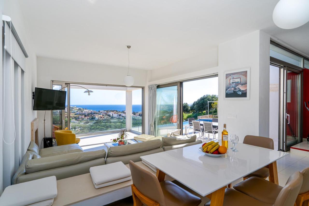 Sea View Villas アギア・ペラギア エクステリア 写真