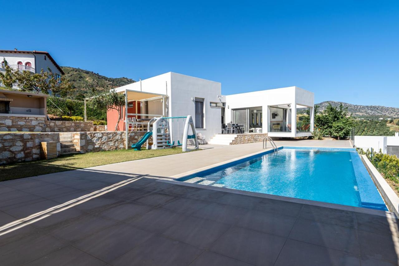 Sea View Villas アギア・ペラギア エクステリア 写真
