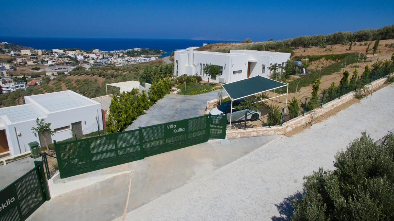 Sea View Villas アギア・ペラギア エクステリア 写真
